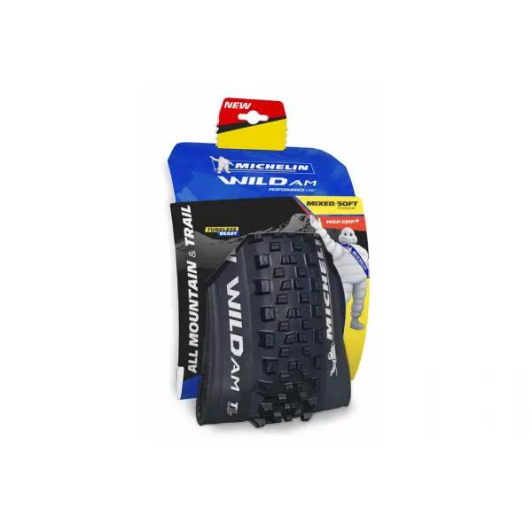 PNEU VTT 27.5X2.60 MICHELIN WILD AM PERFORMANCE LINE  NOIR TS (66-584) 2/4