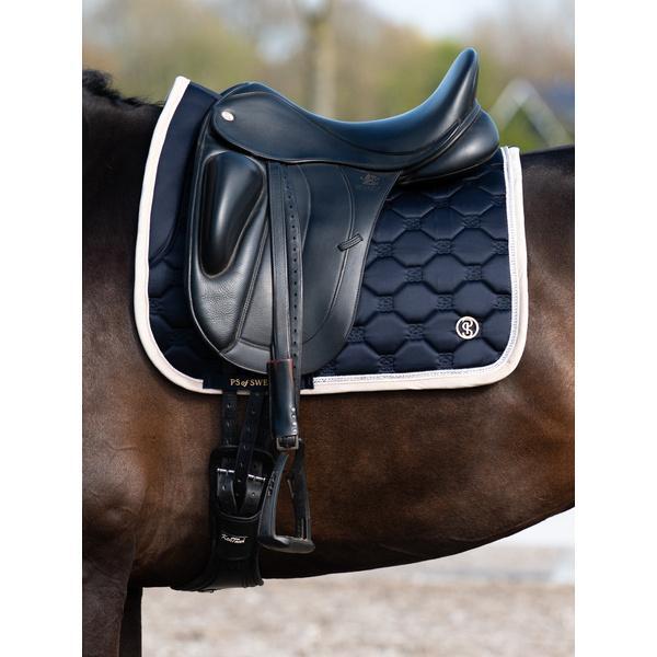 Tapis de selle dressage pour cheval PS of Sweden Vintage Monogram 3/3
