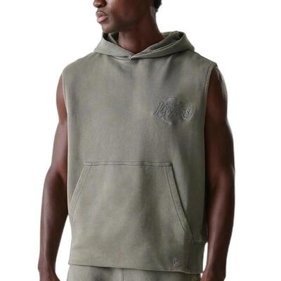 Los angeles lakers open hoodie sweatshirt washed