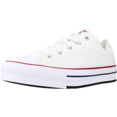 Sportschoenen converse chuck taylor all star eva lift, wit, dames