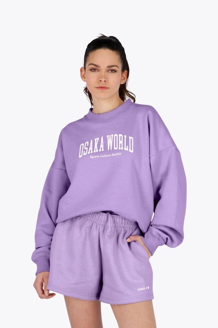 Pull femme Osaka | Violet clair 3/6