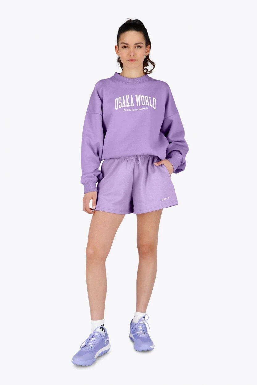 Pull femme Osaka | Violet clair 5/6