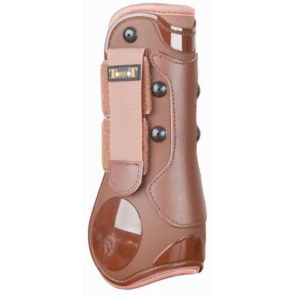 Beinschoner für Pferde aus Hartschale und Leder T de T