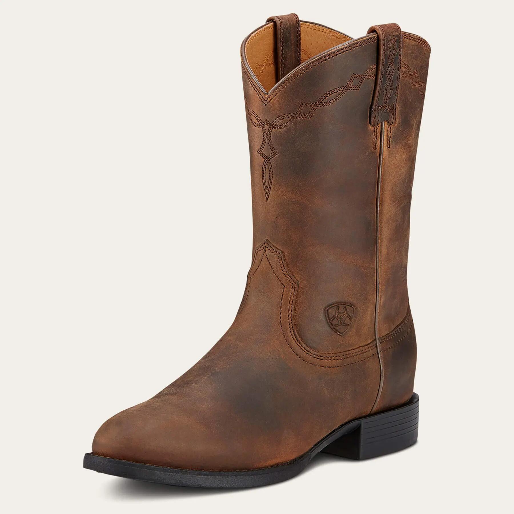Westernstiefel aus Leder Frau Ariat Heritage Roper 2/5