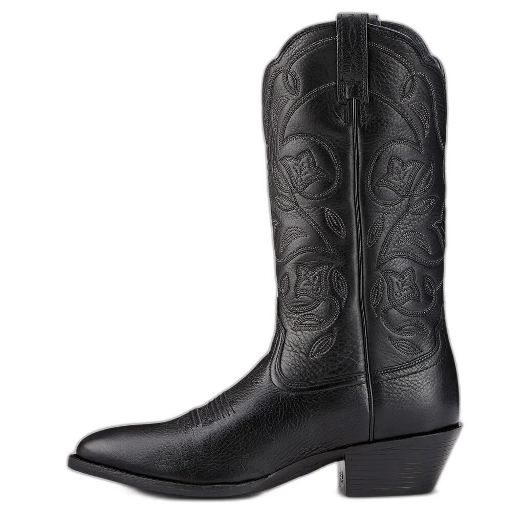 Women's leather western boots Ariat Heritage R Toe
