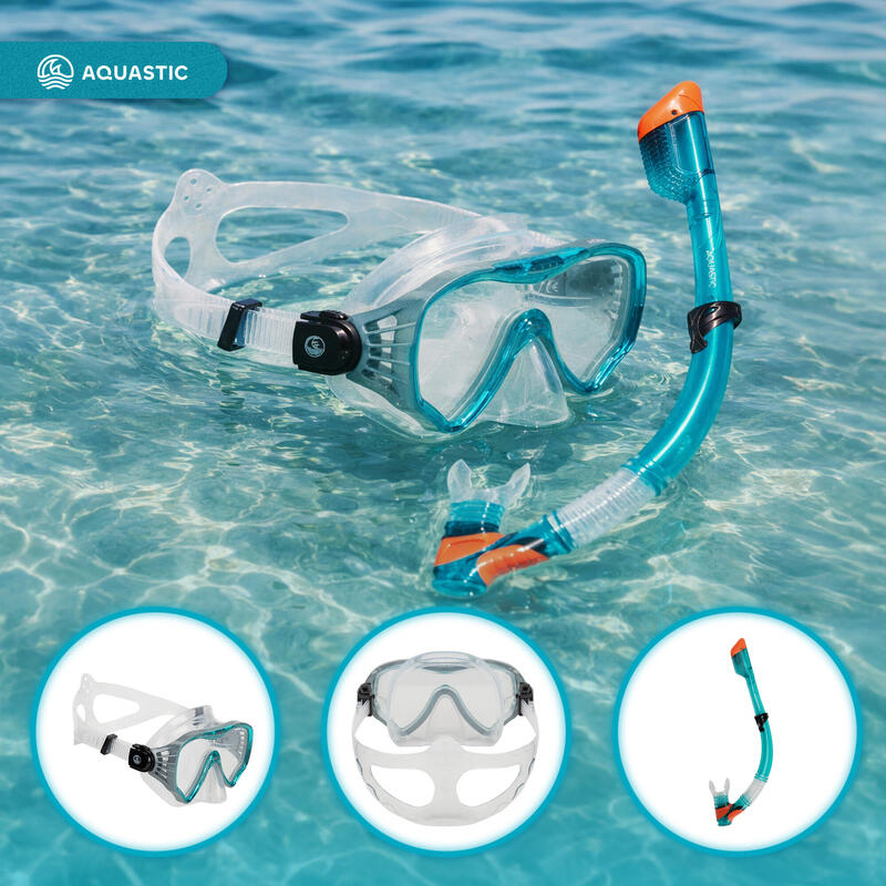 Set de snorkeling AQUASTIC Jetty