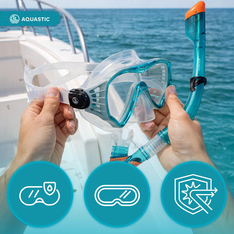 Set de snorkeling AQUASTIC Jetty