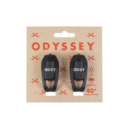 Set van 2 verlichtingssets voor en achter Odyssey Bike Lights