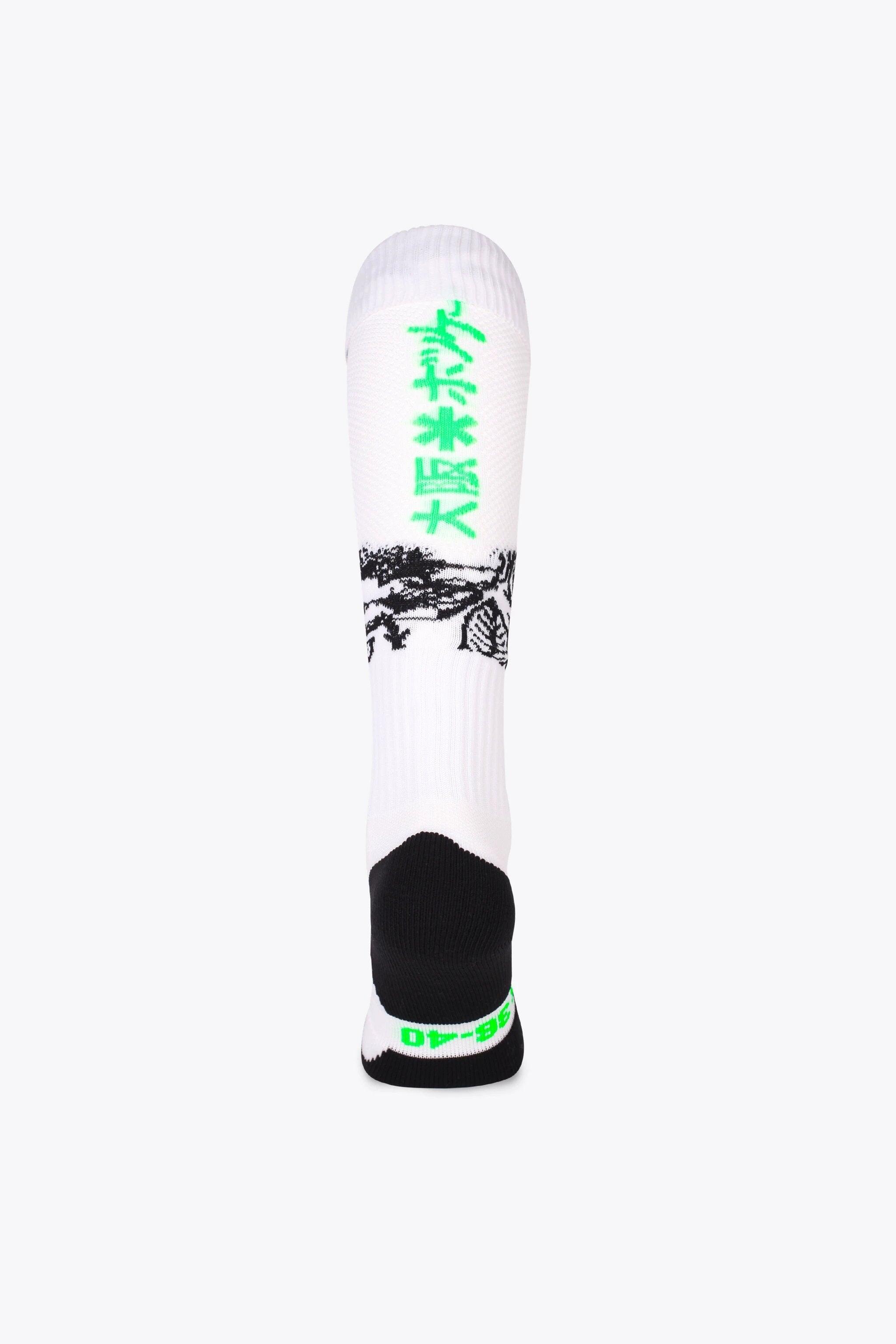 Chaussettes de hockey sur gazon Osaka | Fleurs blanches 3/3