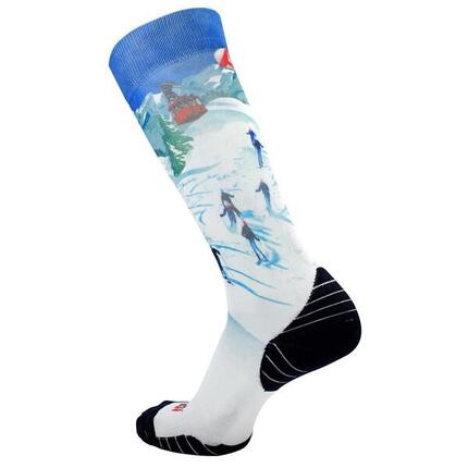 Socken Rywan Graphik Winter