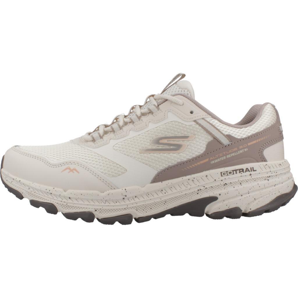Ténis Skechers Modelo Go Run Trail Altitud Cor Bege 2/5