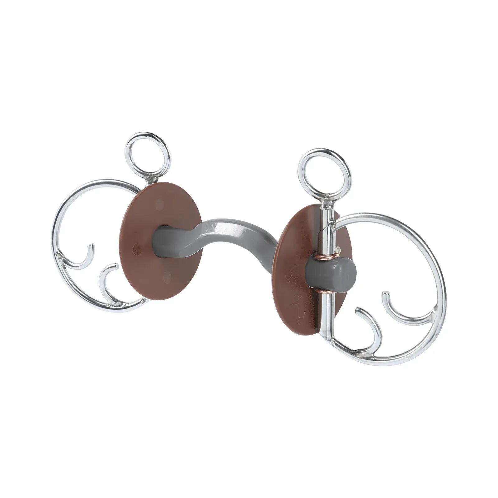 Mors baucher per cavallo con passaggio della lingua, morbido Beris Konnex 1/1