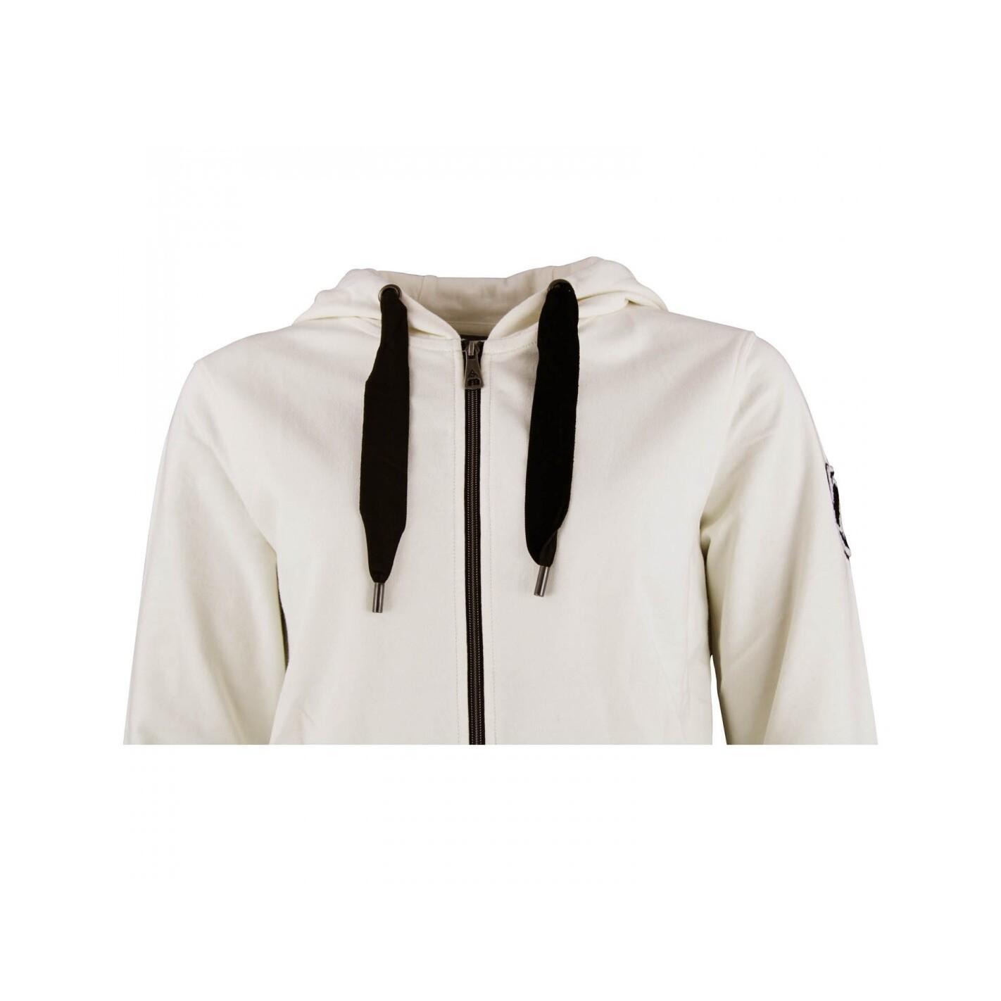 Sweatshirt coton full zip femme Peak Mountain French Terry 4/5