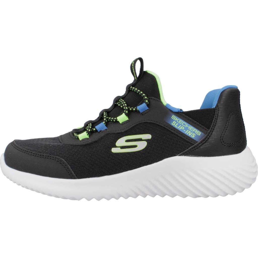 Zapatillas Skechers Bounder - Brisk-burs, Azul, Niños 2/7