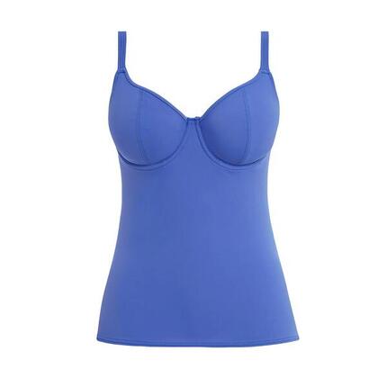 Top de traje de baño con aros Jewel cove plain