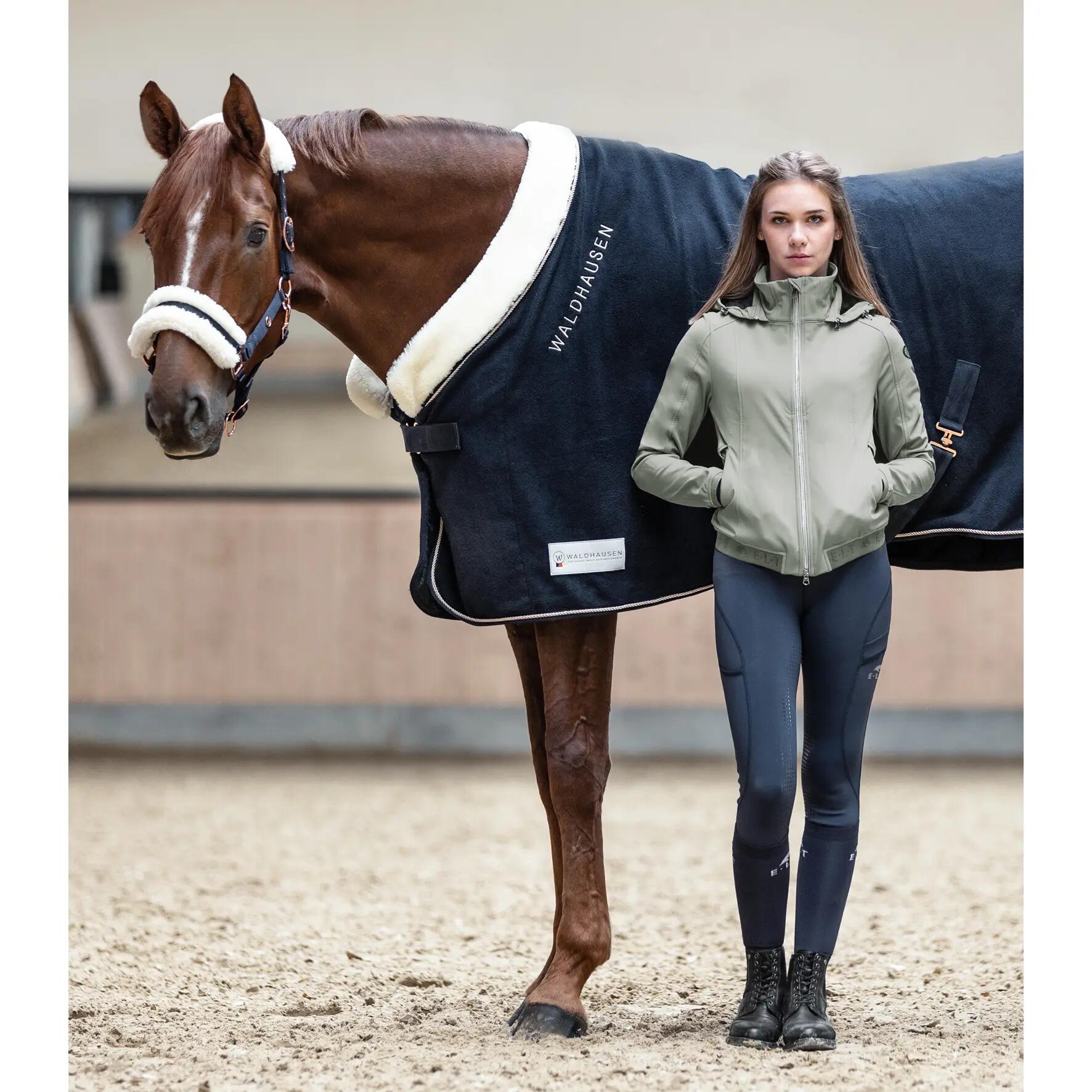 Manta polar para caballos Waldhausen Modern Rosé 2/4