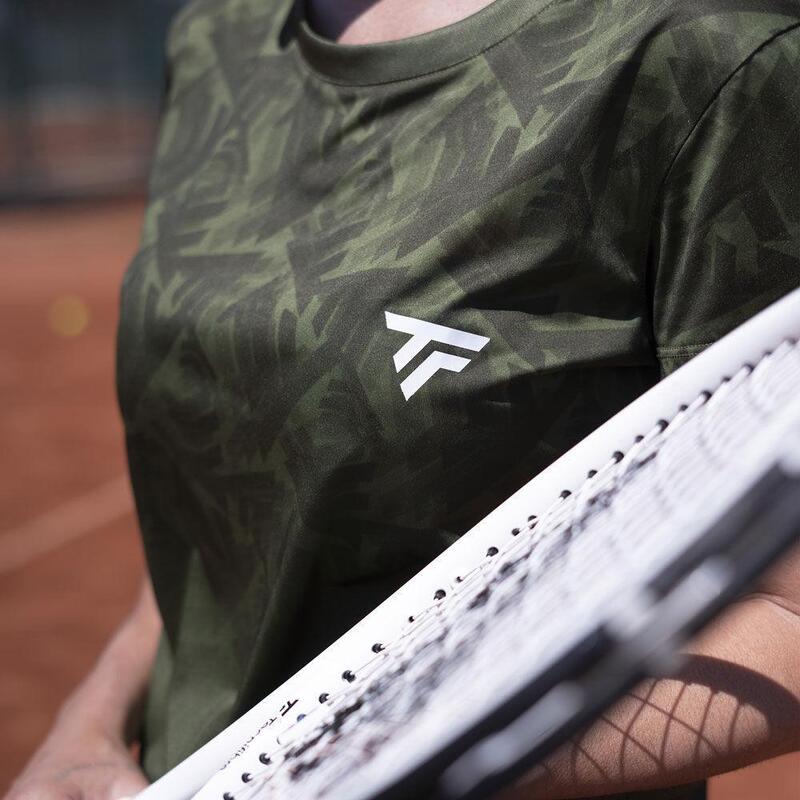 W. X-LOOP TEE CAMO M