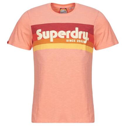 T-Shirt Superdry Terrain Logo Stripe Relxed