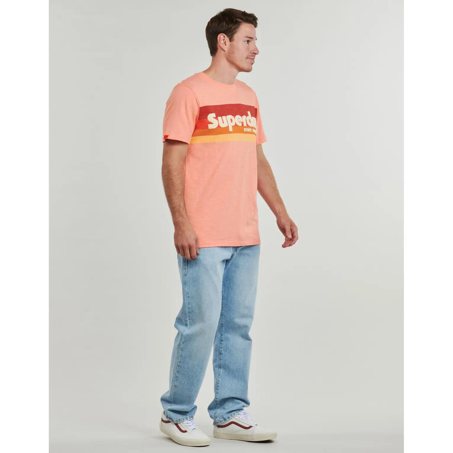 T-shirt Superdry Terrain Logo Stripe Relxed 4/5