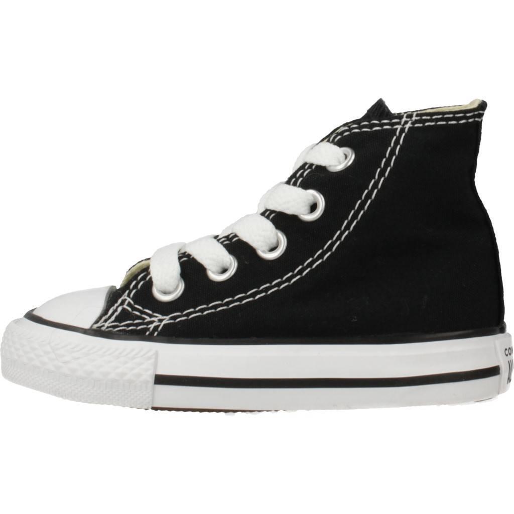 Fille CTAS HI ALL STAR Converse 7J231C BLACK CTAS HI ALL STAR BB Noir Converse 2/5