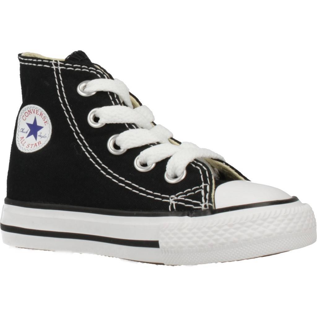 Fille CTAS HI ALL STAR Converse 7J231C BLACK CTAS HI ALL STAR BB Noir Converse 5/5