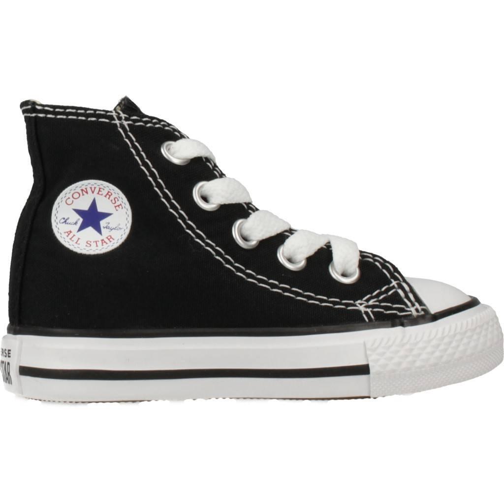 Fille CTAS HI ALL STAR Converse 7J231C BLACK CTAS HI ALL STAR BB Noir Converse 4/5