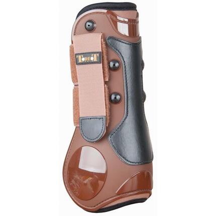 Beinschoner für Pferde aus Hartschale und Leder T de T