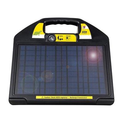 Batterij en zonnepaneel horizont farmer as50