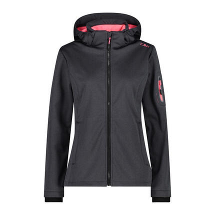 CMP Damen Softshelljacke Woman Jacket Zip Hood 39A5006M