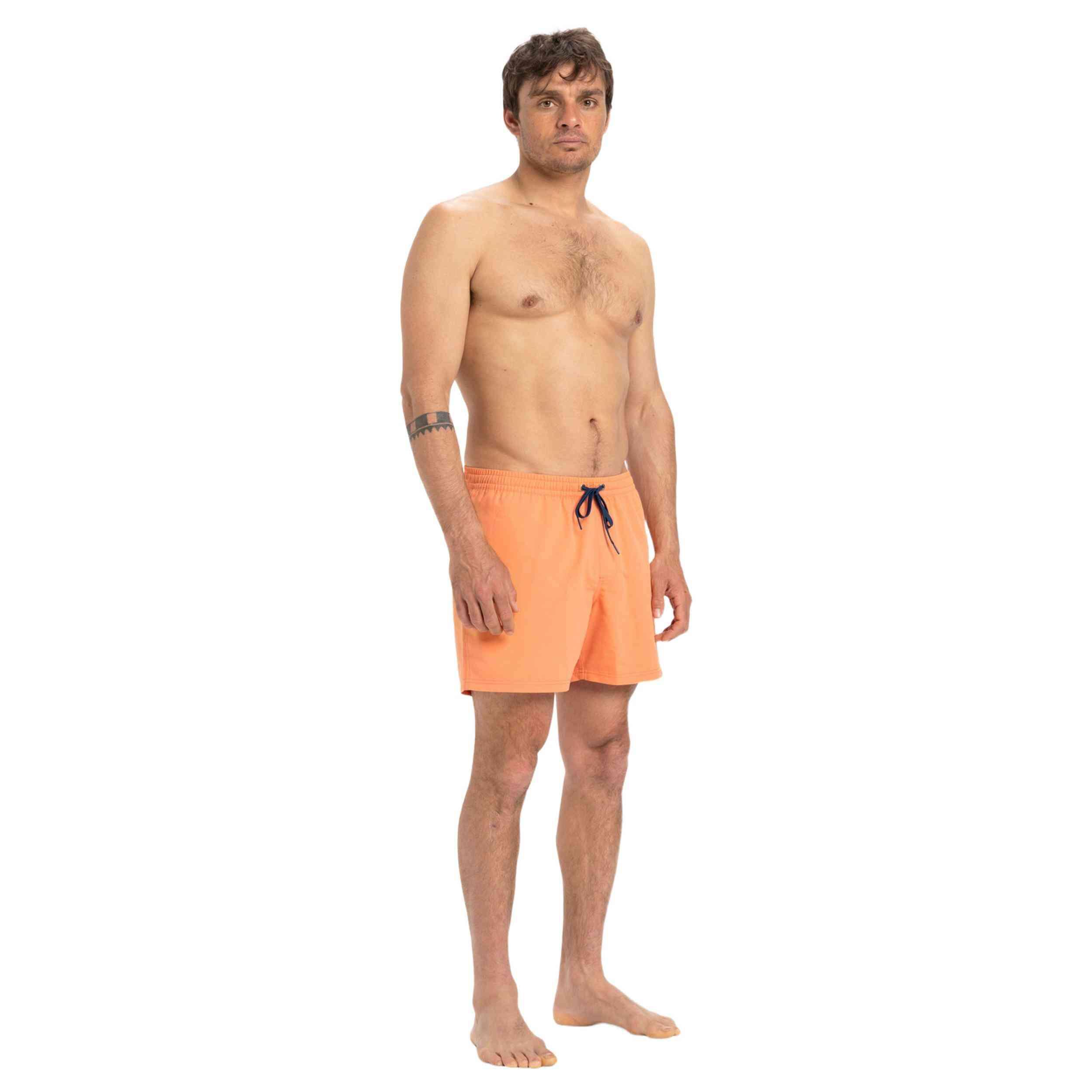 Short de bain EVERYDAY SOLID VOLLEY 15" Orange Homme 5/5