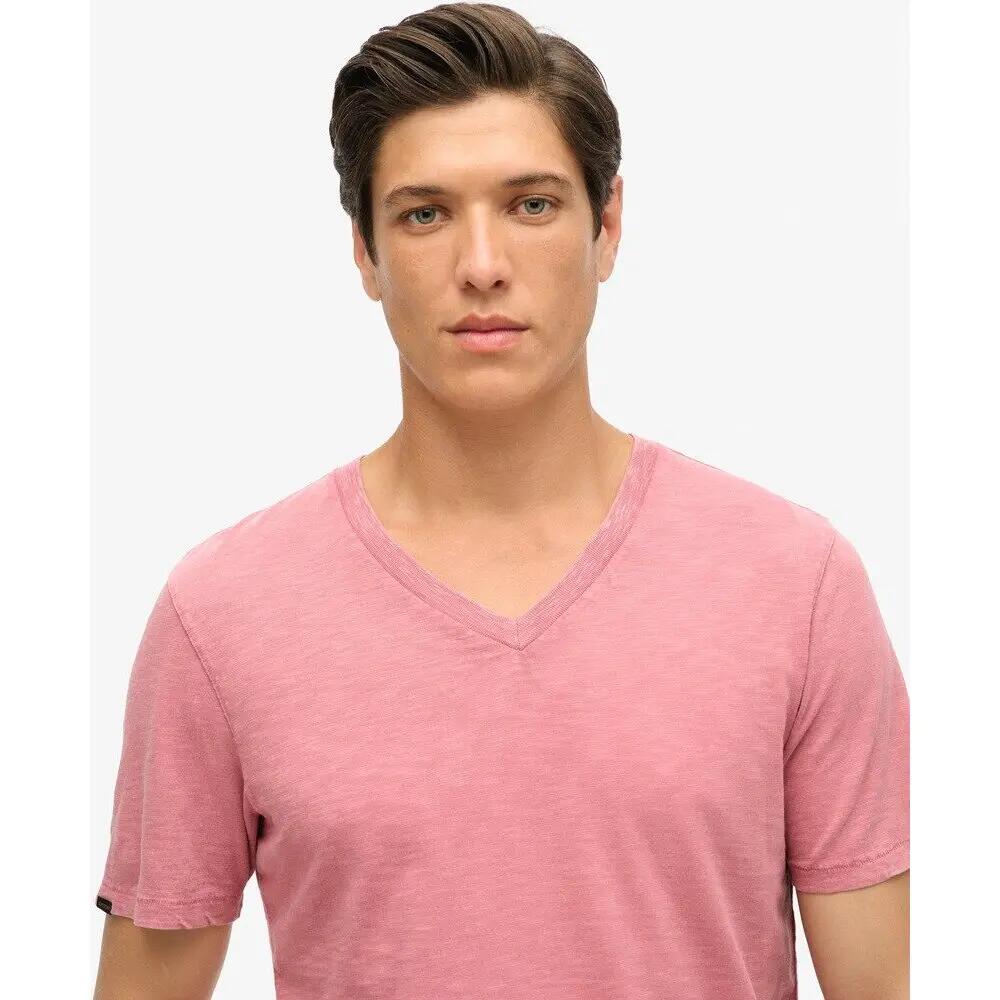 T-shirt flammé et col en V Superdry 5/7