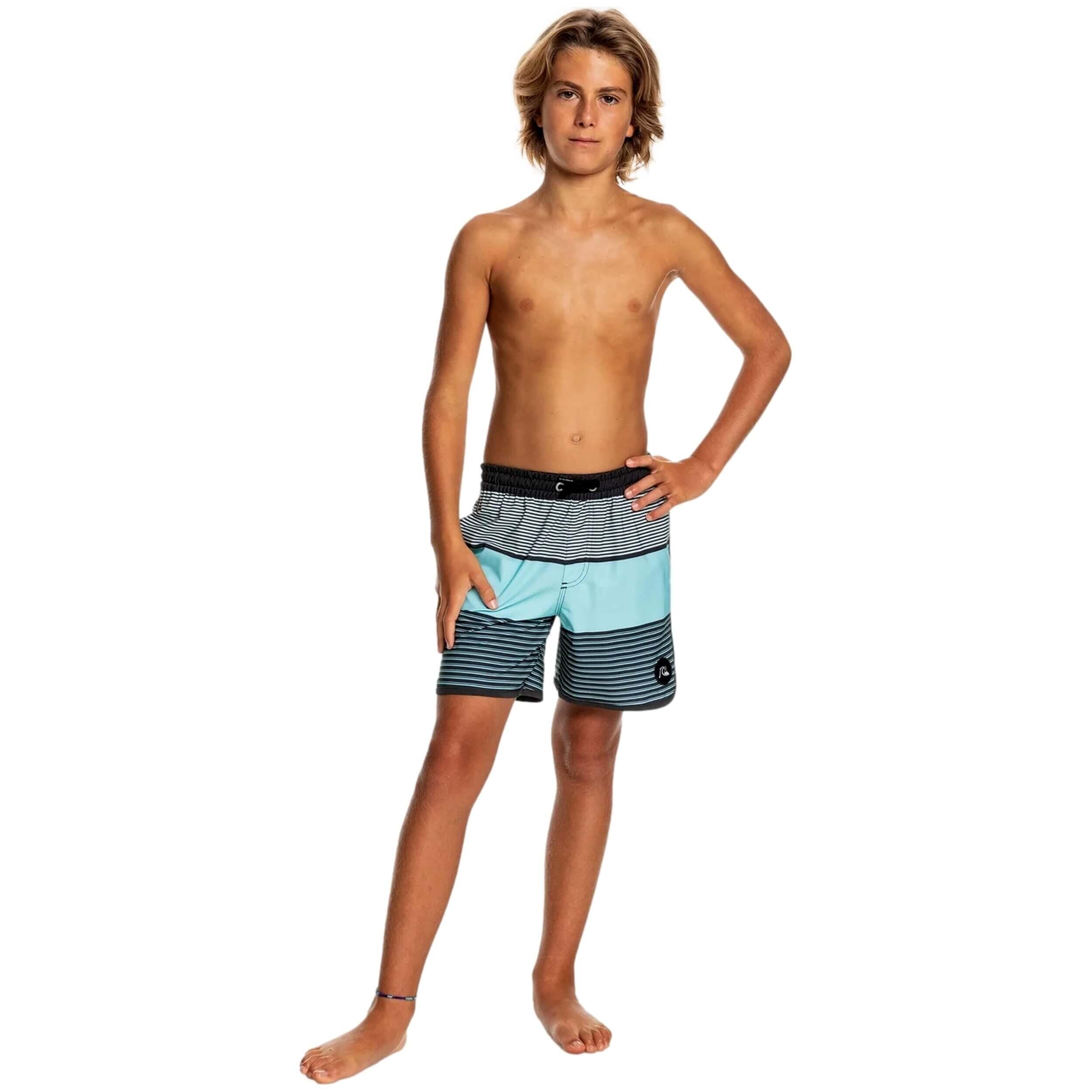 Maillot de bain Quiksilver modèle EQBJV03398-KTA6 pour enfants 4/4