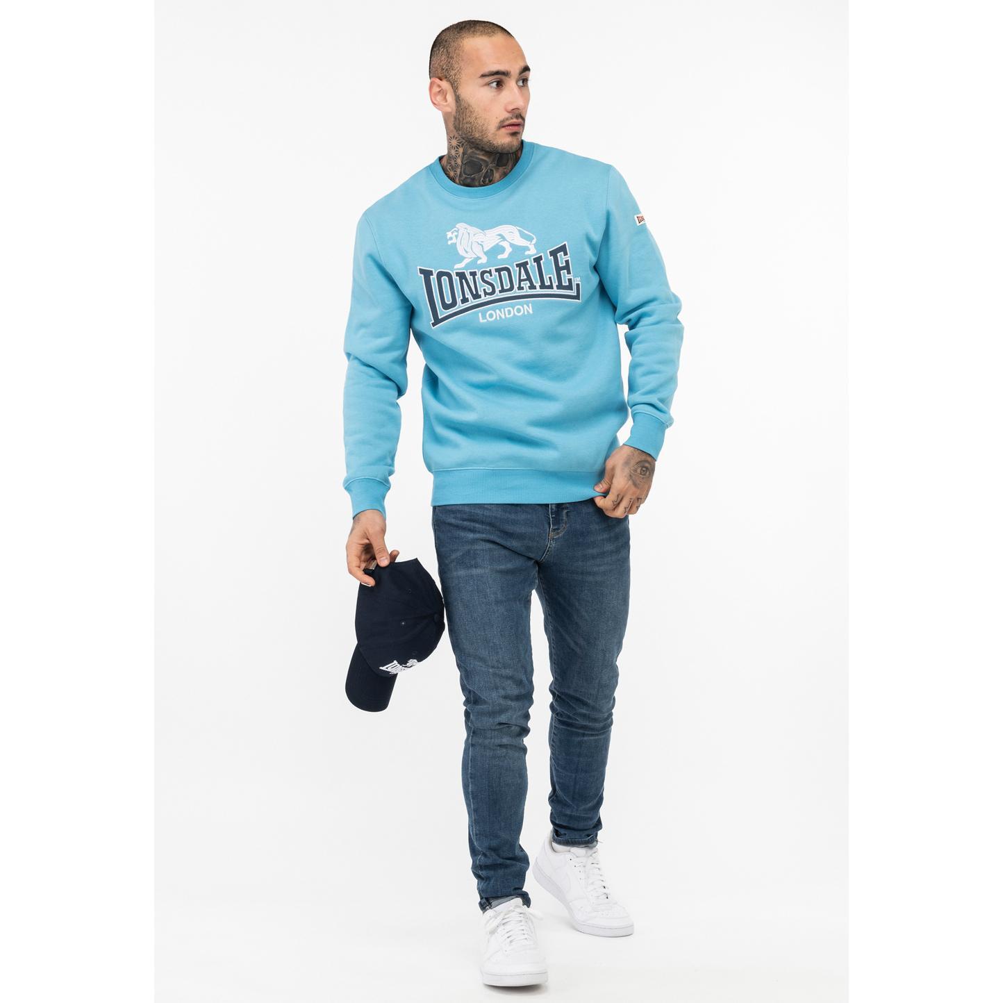 Sweatshirt col rond coupe classique Lonsdale Lawins 2/4