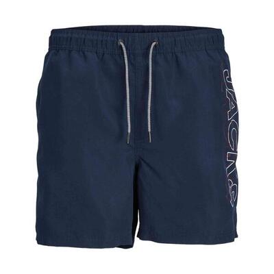 Badpak jack&jones model 12253748-navy voor jongens