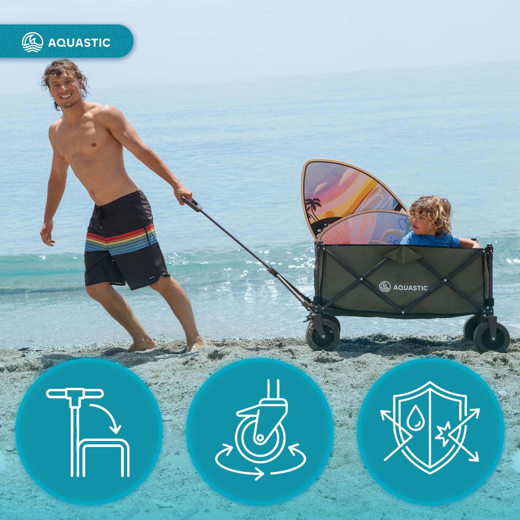 Chariot de transport pliant AQUASTIC Caro 6/7