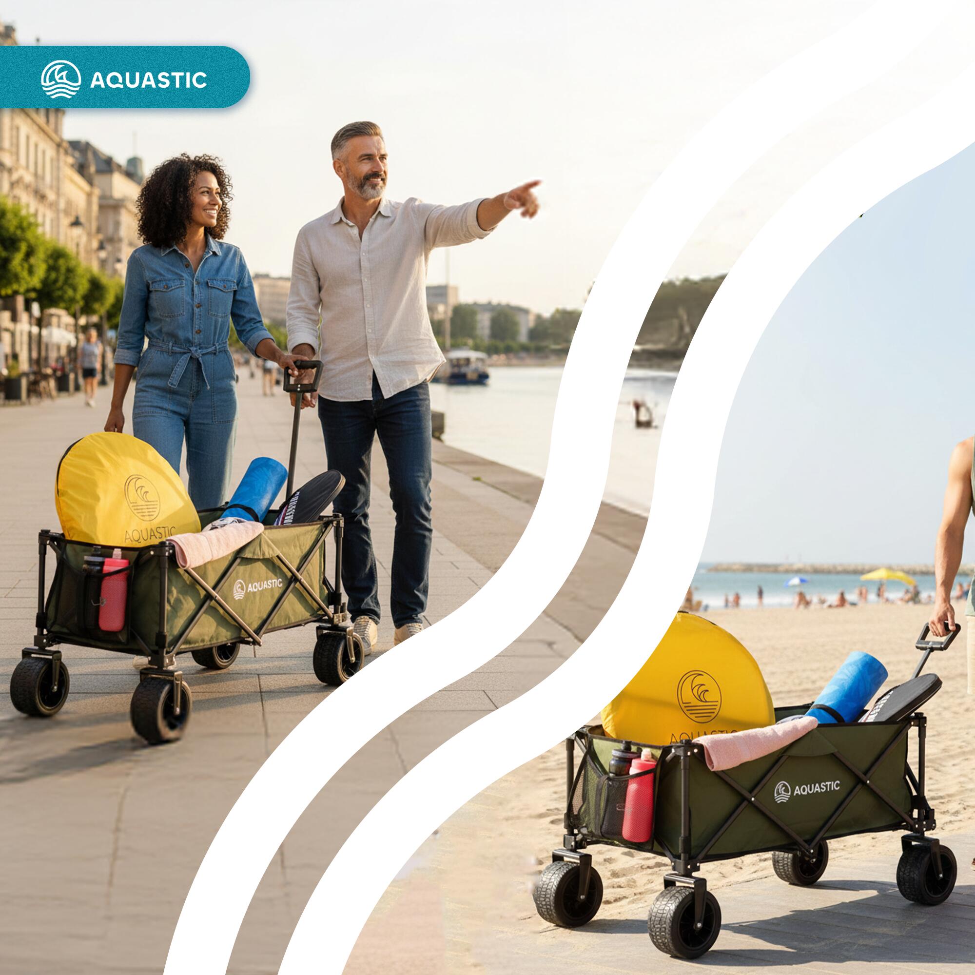 Chariot de transport pliant AQUASTIC Caro 7/7