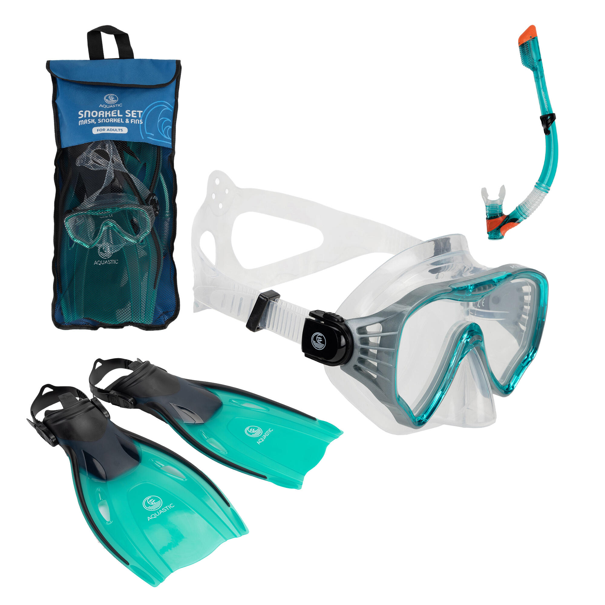Set per lo snorkeling AQUASTIC Jetty 1/7