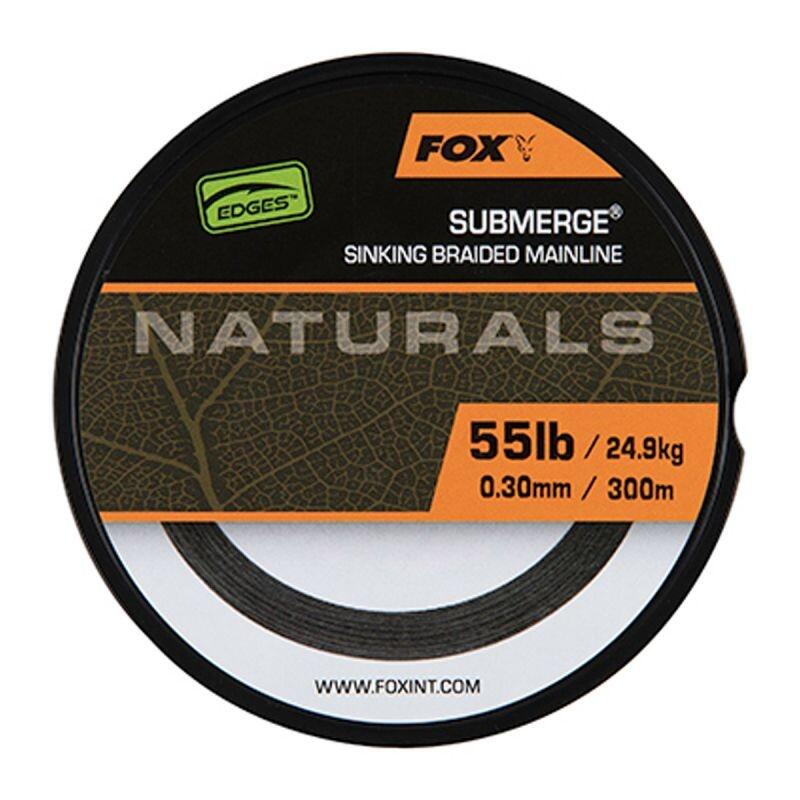 Fox Submerge Naturals Braid - 300m geflochtene Angelschnur 3/7