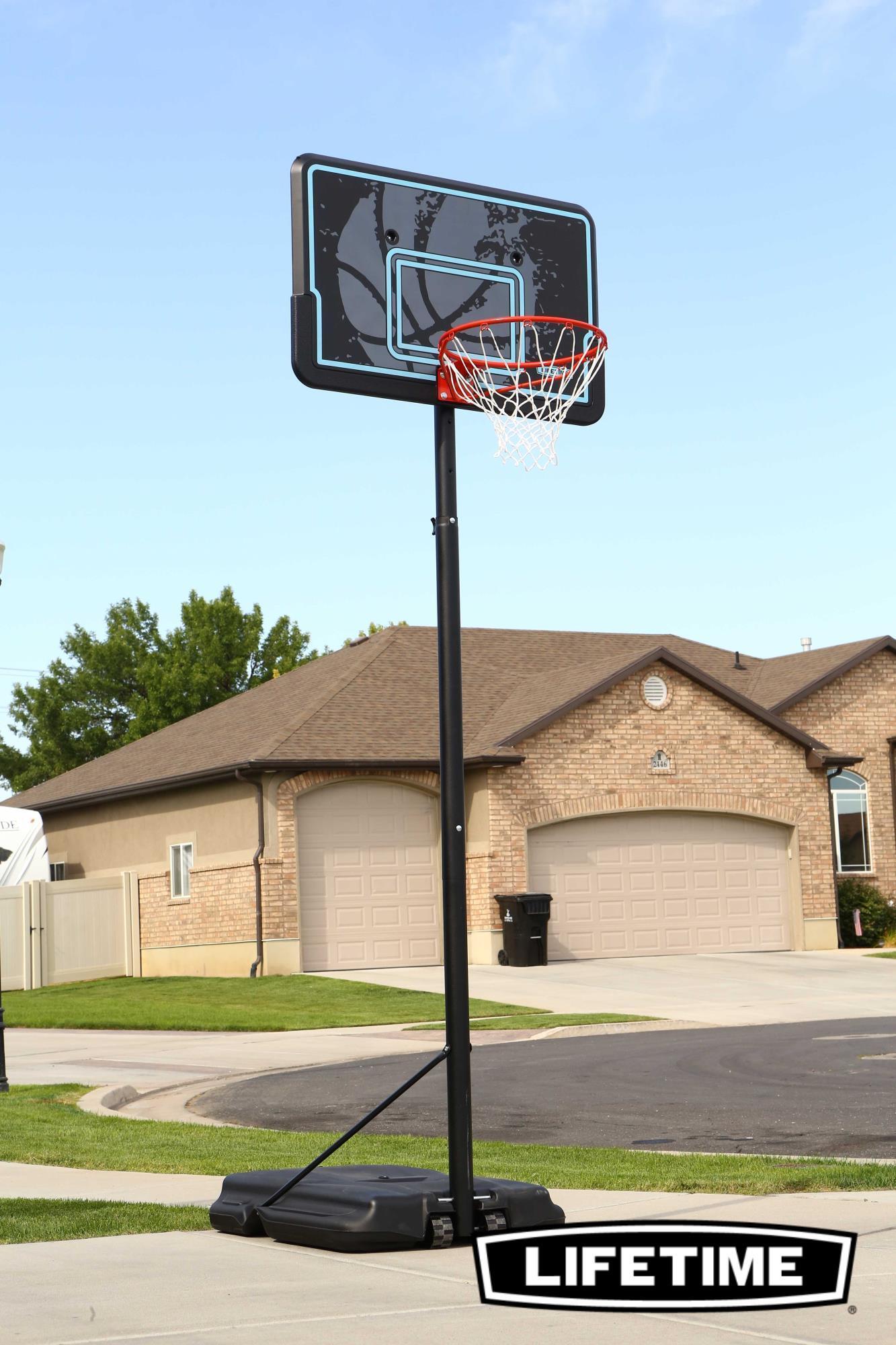 Panier de Basketball sur pied avec base Board-111.7cm Ajustable Lifetime #90759 7/7