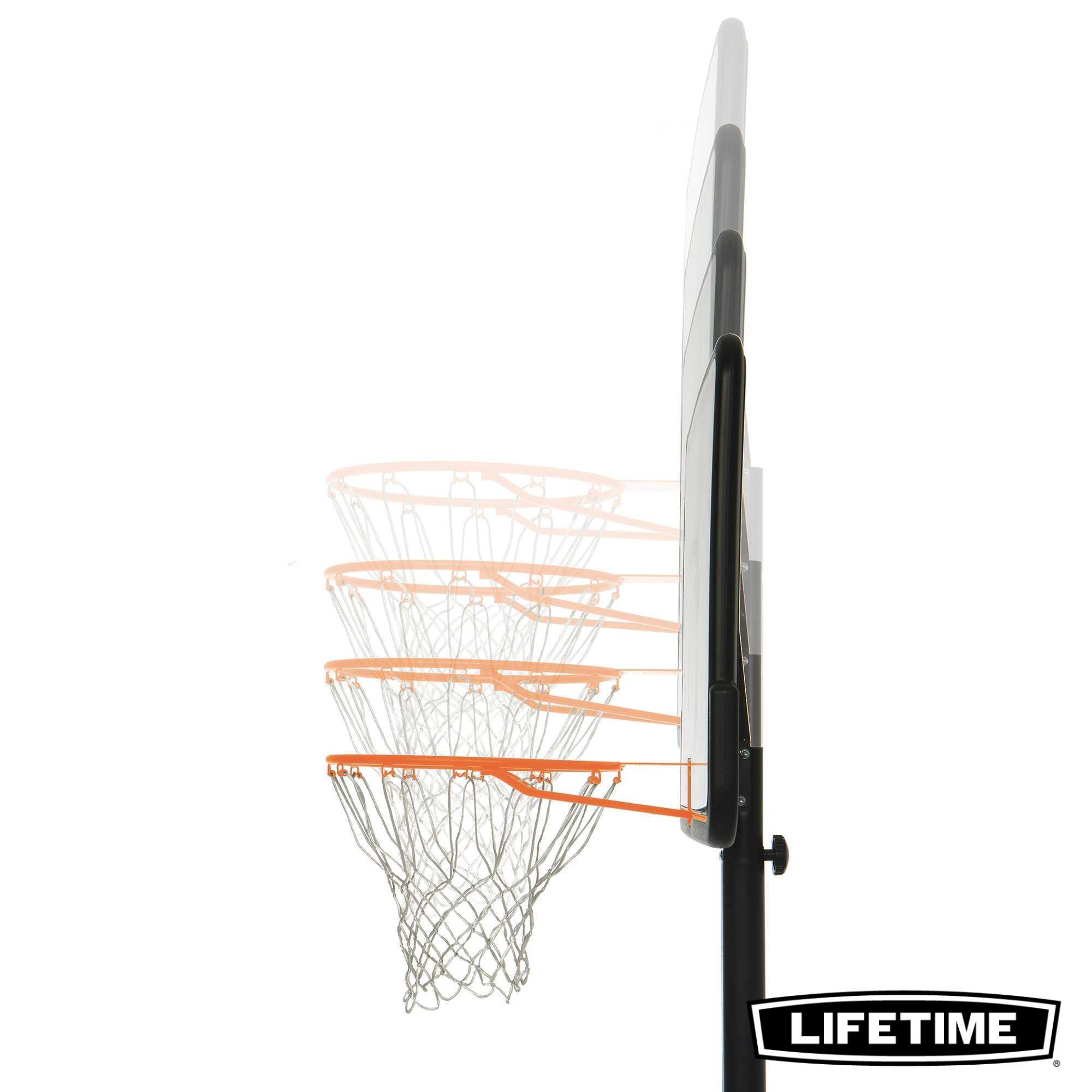 Panier de Basketball sur pied avec base Board-111.7cm Ajustable Lifetime #90759 4/7