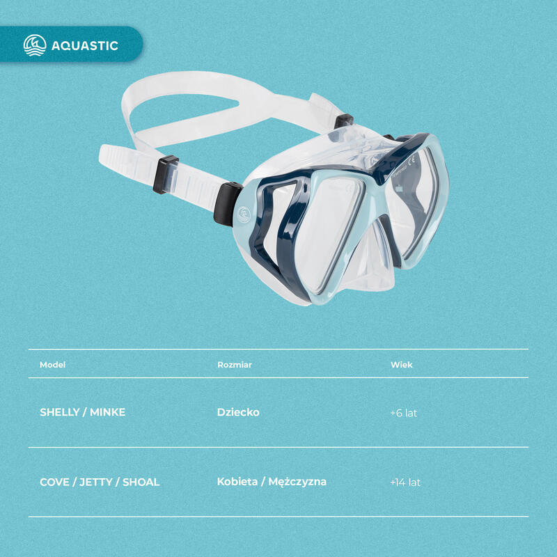 Set de snorkeling AQUASTIC Shoal