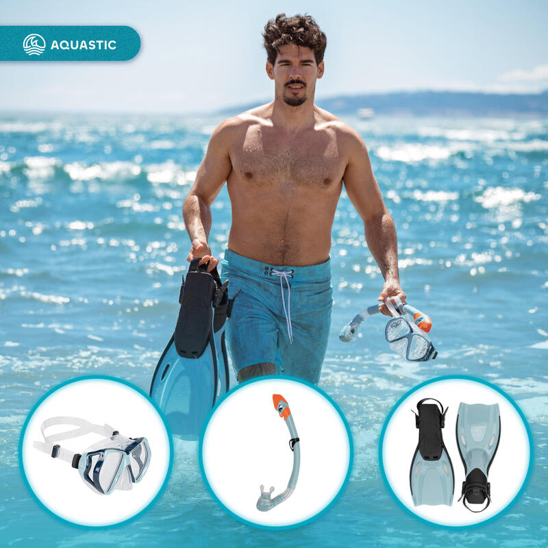 Set de snorkeling AQUASTIC Shoal
