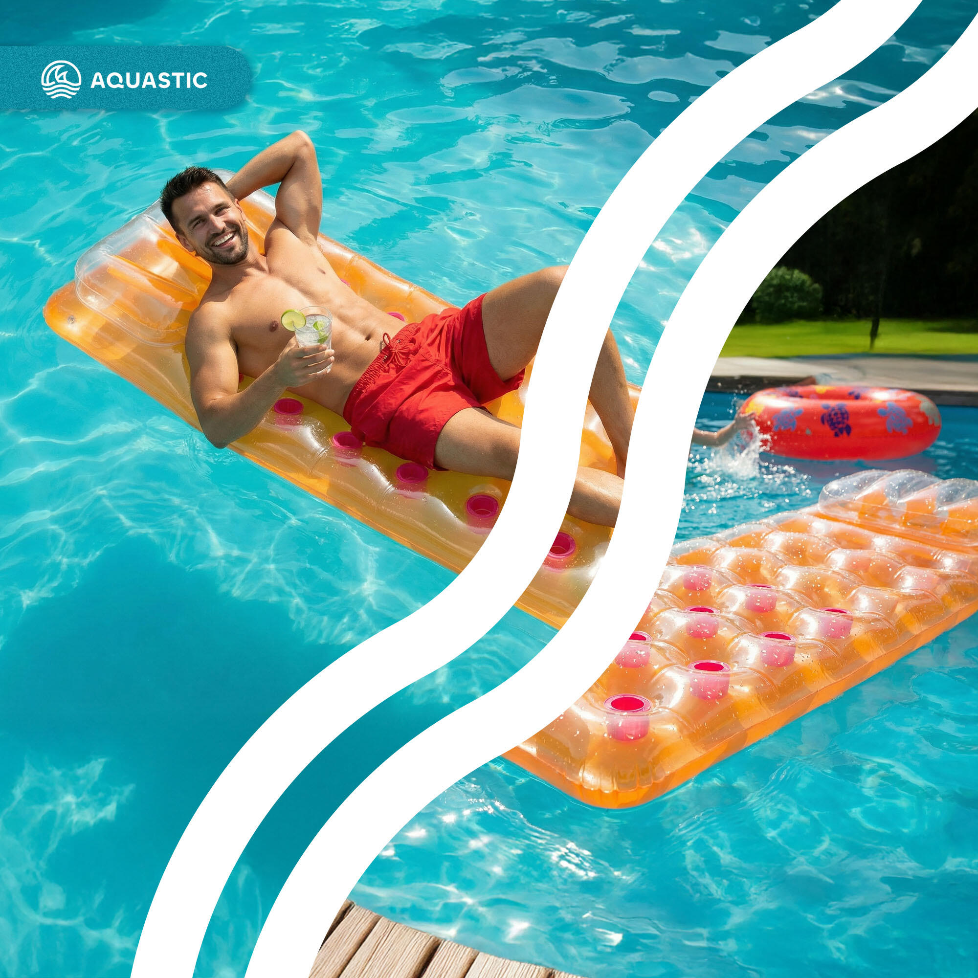 Materassino da nuoto AQUASTIC 7/7