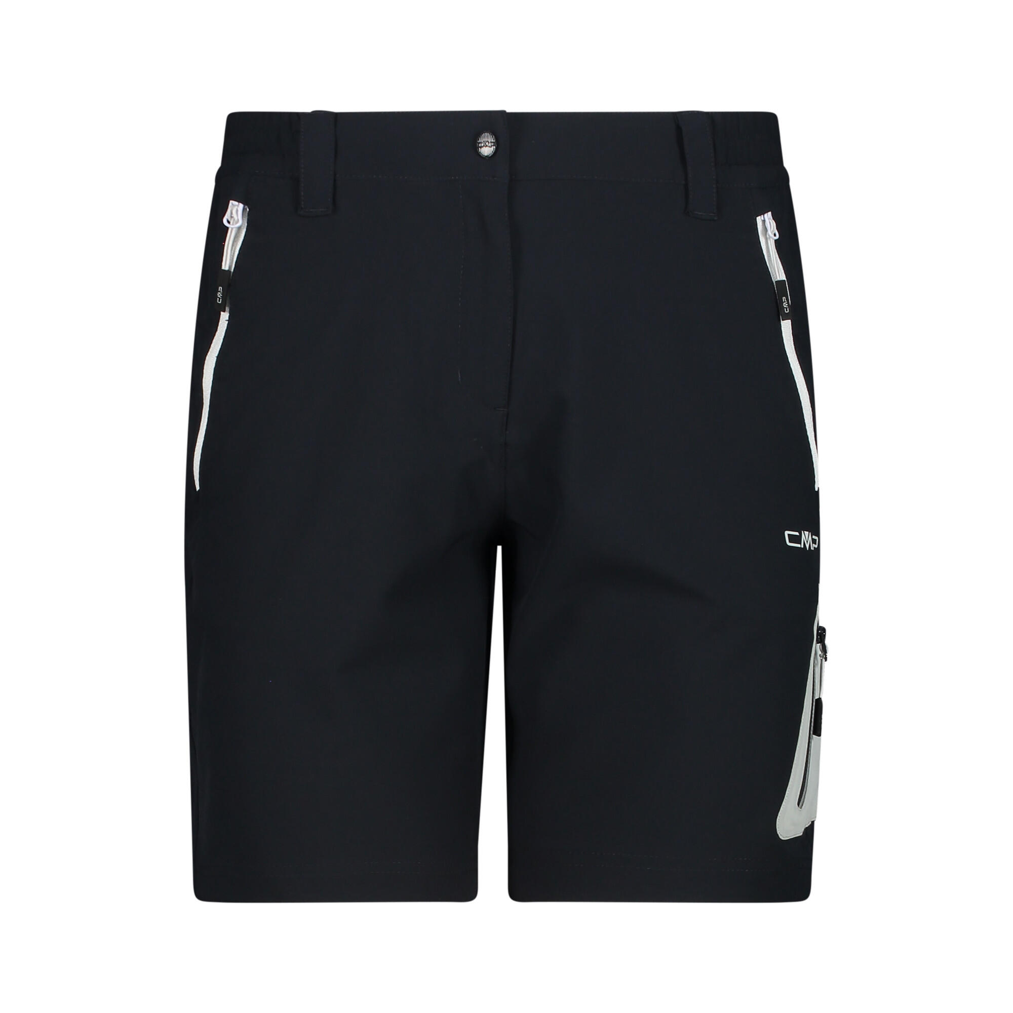 Cmp Calções Femininos Das Bermudas Mulher Cinzento Azul da Decathlon