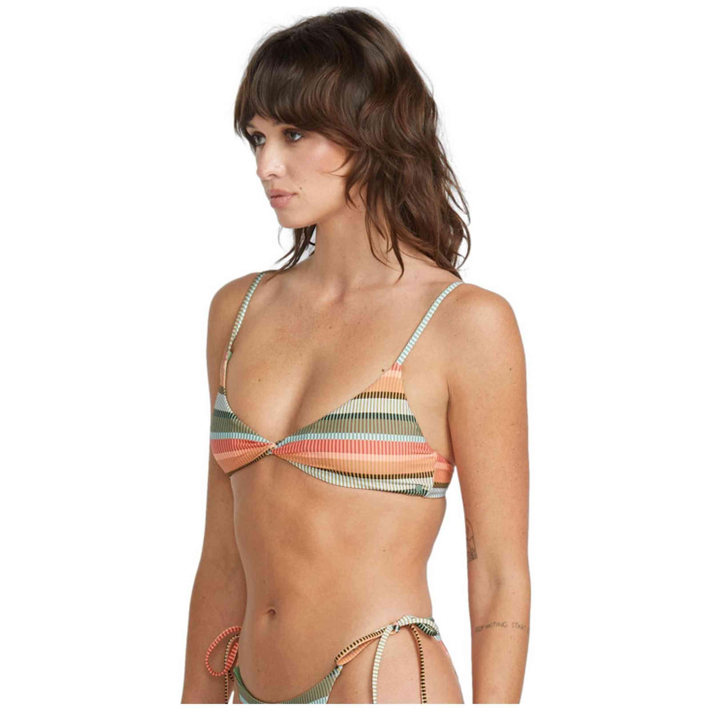 Top de biquini Volcom modelo O1012511-MLT para mulheres 2/3