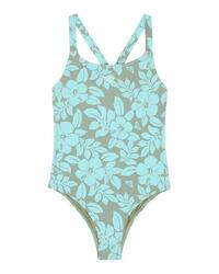 Maillot de bain une pièce Vert Fille