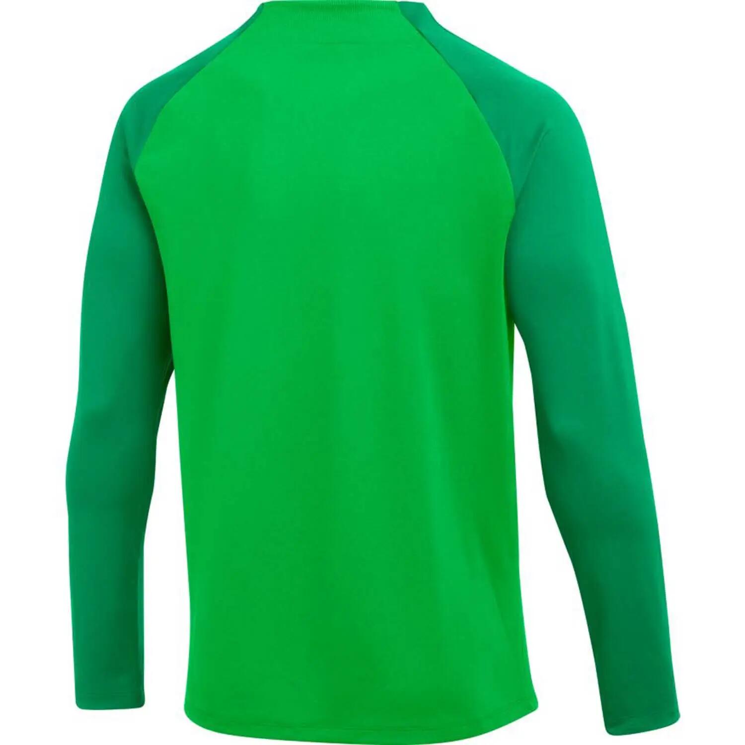 Maglie maniche lunghe da calcio  uomo nike verde 2/4