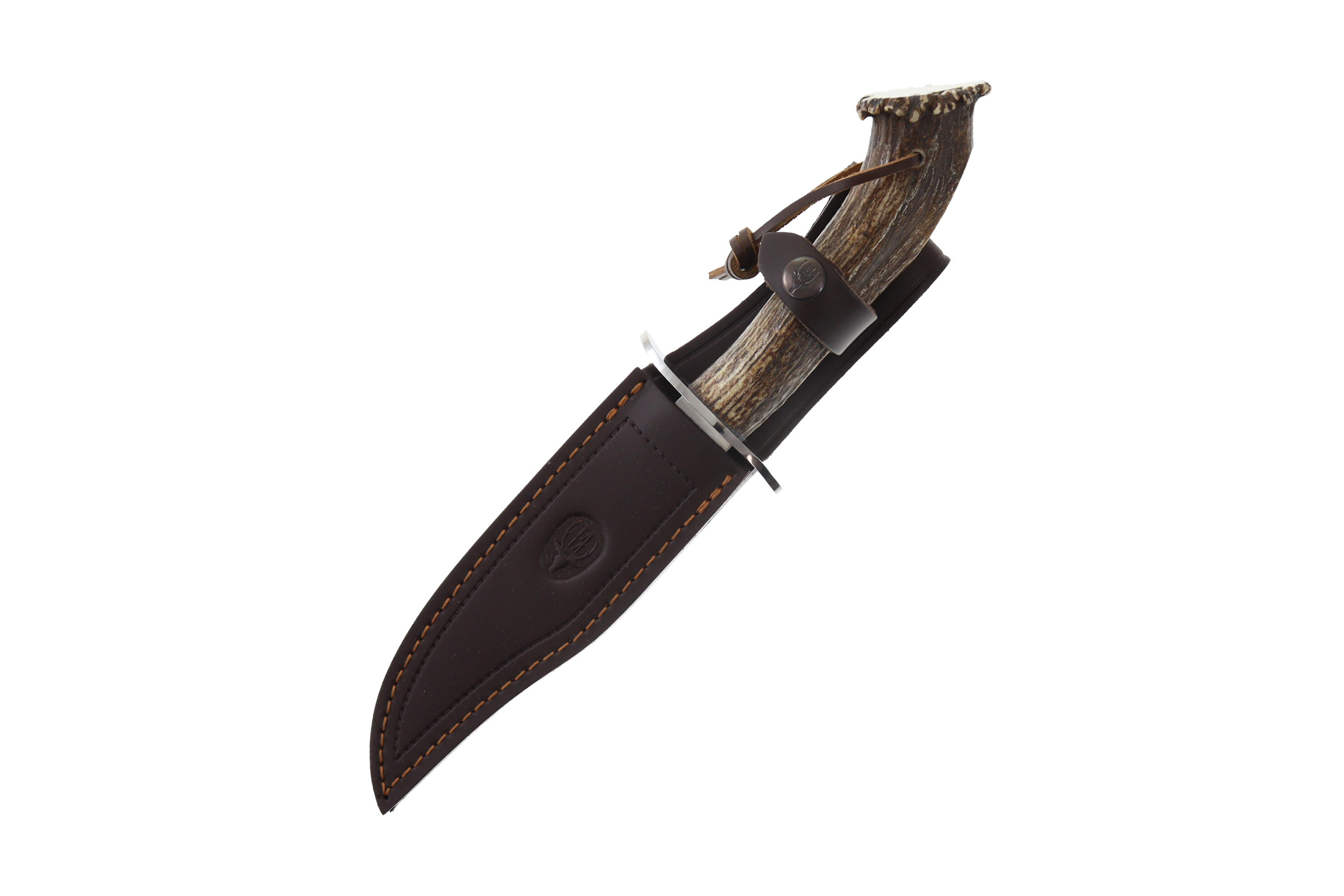 Nóż survivalowy Crown Stag Satin CAZ-16 z poroża jelenia 5/5