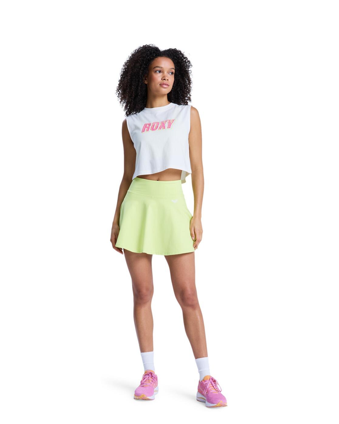 Crop top ESSENTIAL ENERGY Blanc Femme 4/4
