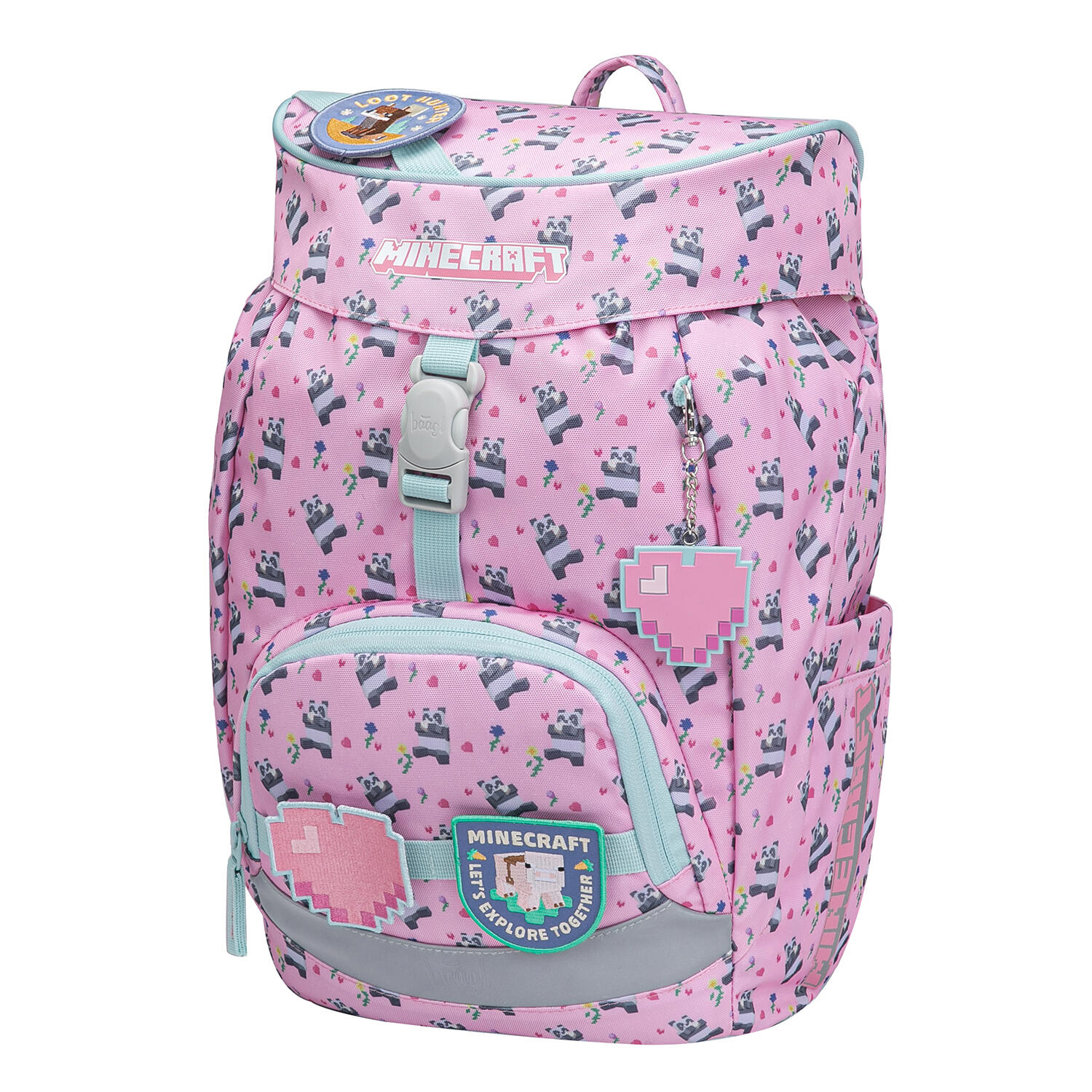Schulrucksack Airy Minecraft Panda 2/7